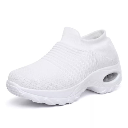 Aeroflux® Women's Slip-On Orthopedic Trainers – Air Cushion Comfort & Support