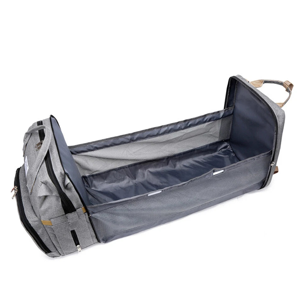 Aeroflux© UltraCare Nappy Backpack + Portable Changing Mat