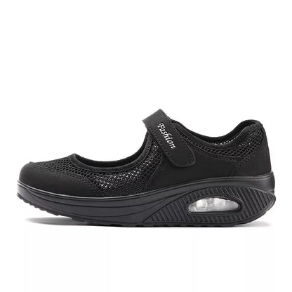 Aeroflux® Women's Slip-On Orthopedic Trainers – Comfy & Stylish Air Cushion Shoes