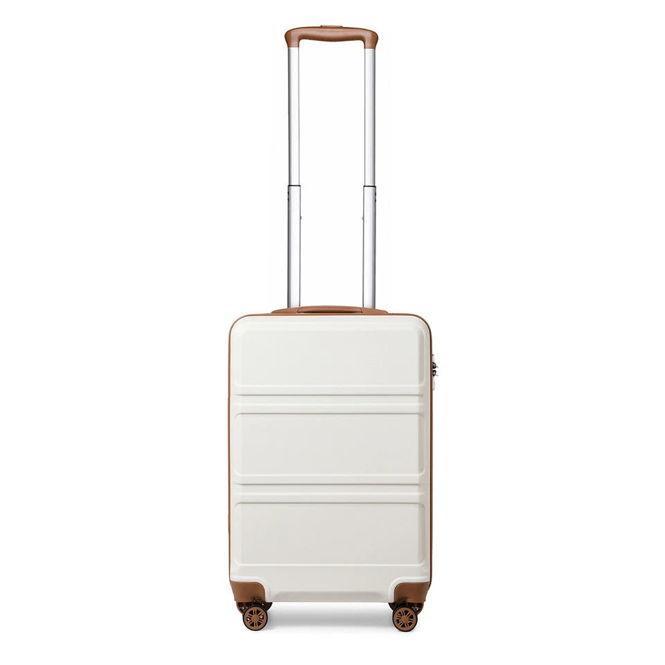 Aeroflux© 4-Piece ABS Cabin Luggage Set – Lightweight & Durable
