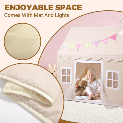 Aeroflux Kids Play Tent – Large Indoor Playhouse for Boys & Girls