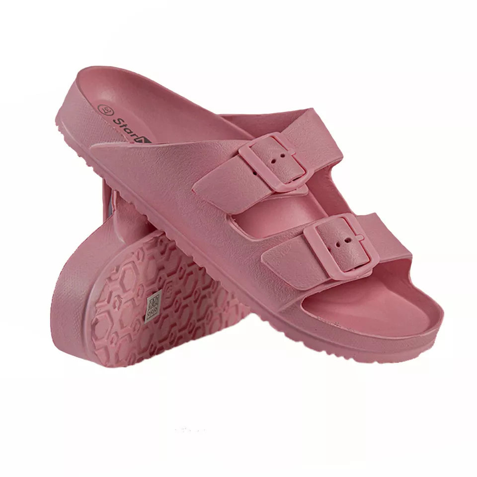 Aeroflux© Women’s EVA Buckle Sliders: Lightweight Comfort Redefined