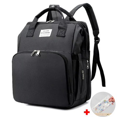 Aeroflux© UltraCare Nappy Backpack + Portable Changing Mat