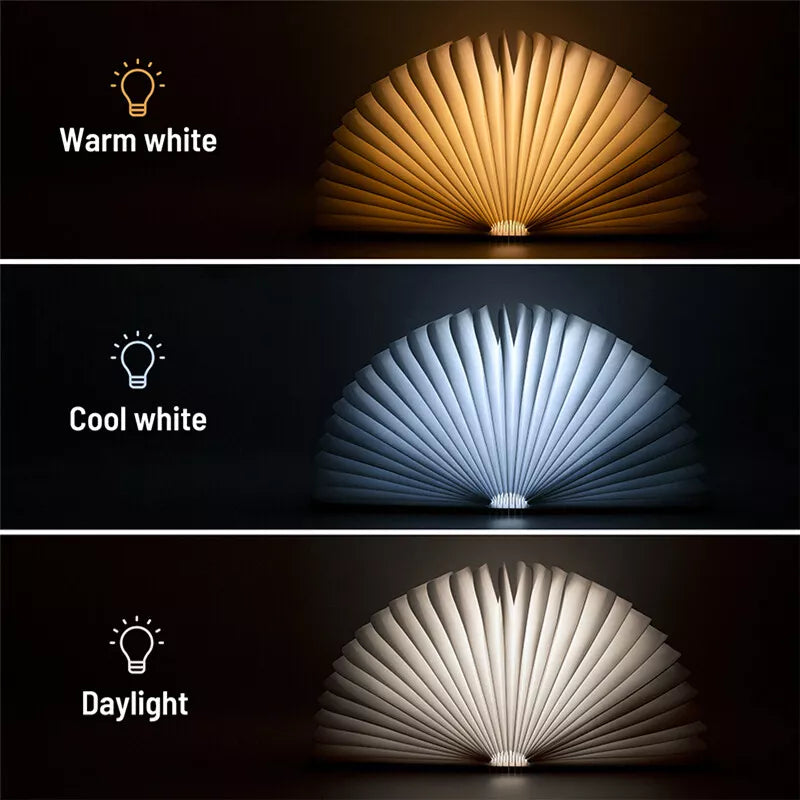 Aeroflux® LED Book Lamp – Smart Mood Lighting with Colour-Changing & Wireless Control
