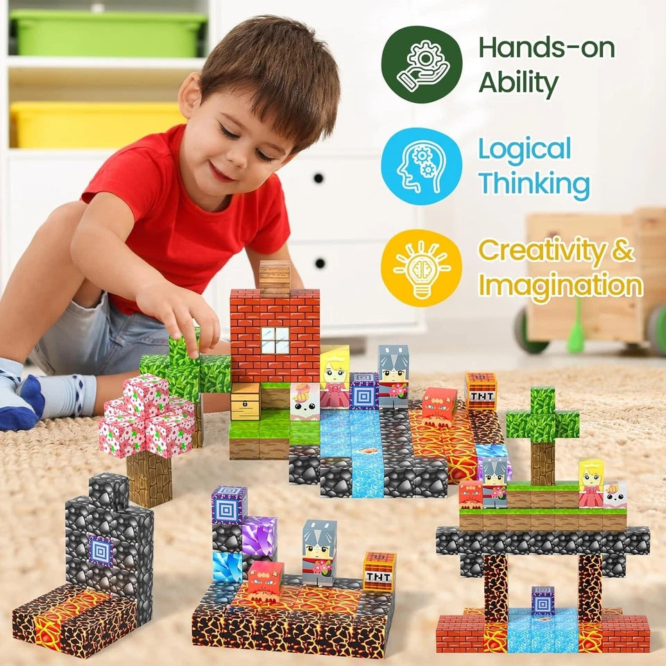 AeroFlux Magnetic Building Blocks Set