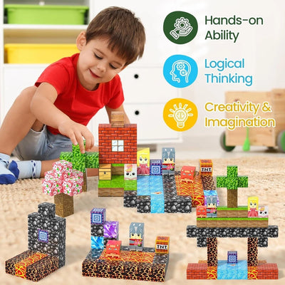 AeroFlux Magnetic Building Blocks Set