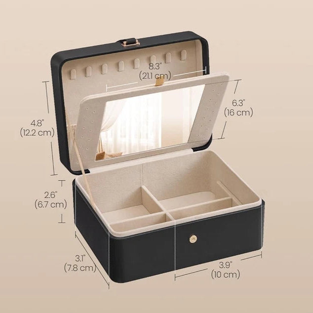 AeroFlux LuxeGuard Jewellery Box