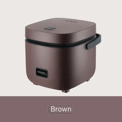 Aeroflux Mini Rice Cooker – Compact Electric Cooker for 1–2 People | 1.2L Capacity, 200W Power | Smart & Mechanical Options | Steam, Cook, Reheat