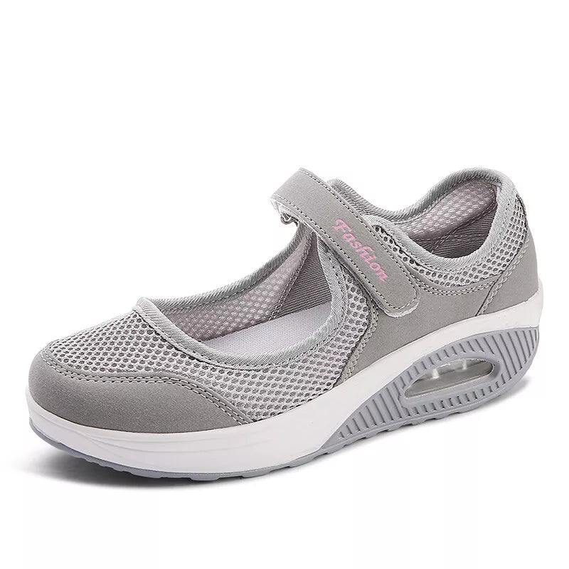 Aeroflux® Women's Slip-On Orthopedic Trainers – Comfy & Stylish Air Cushion Shoes
