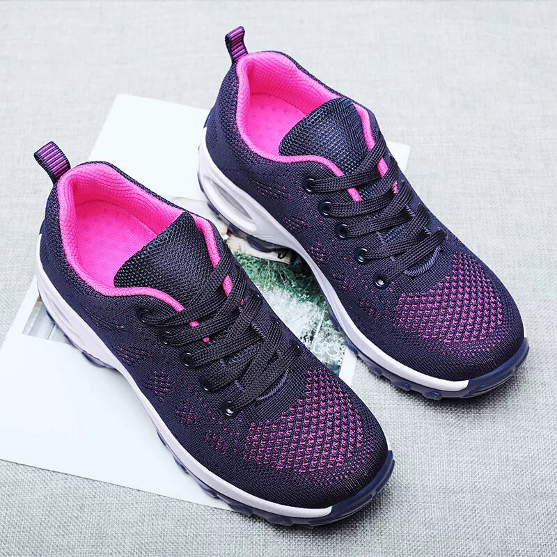 Aeroflux® Women’s Lightweight Slip-On Trainers – Breathable & Ultra-Comfortable