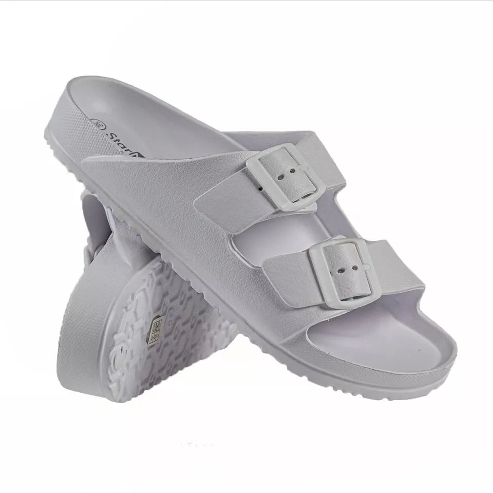 Aeroflux© Women’s EVA Buckle Sliders: Lightweight Comfort Redefined
