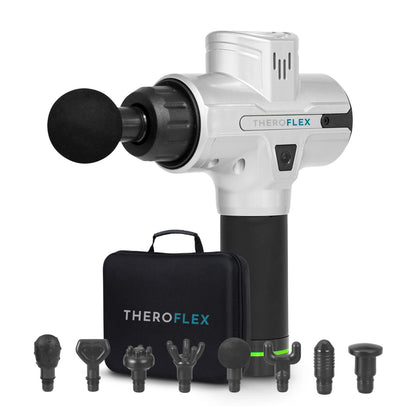 Aeroflux© Premium Pro Massage Muscle Gun: Free Travel Case + 1 Year Warranty Worth £30