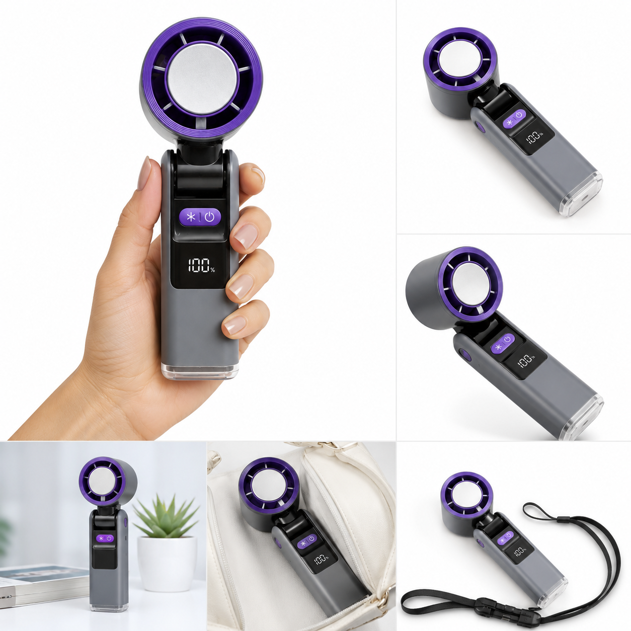 Aeroflux Portable Turbo Fan with Cooling Plate